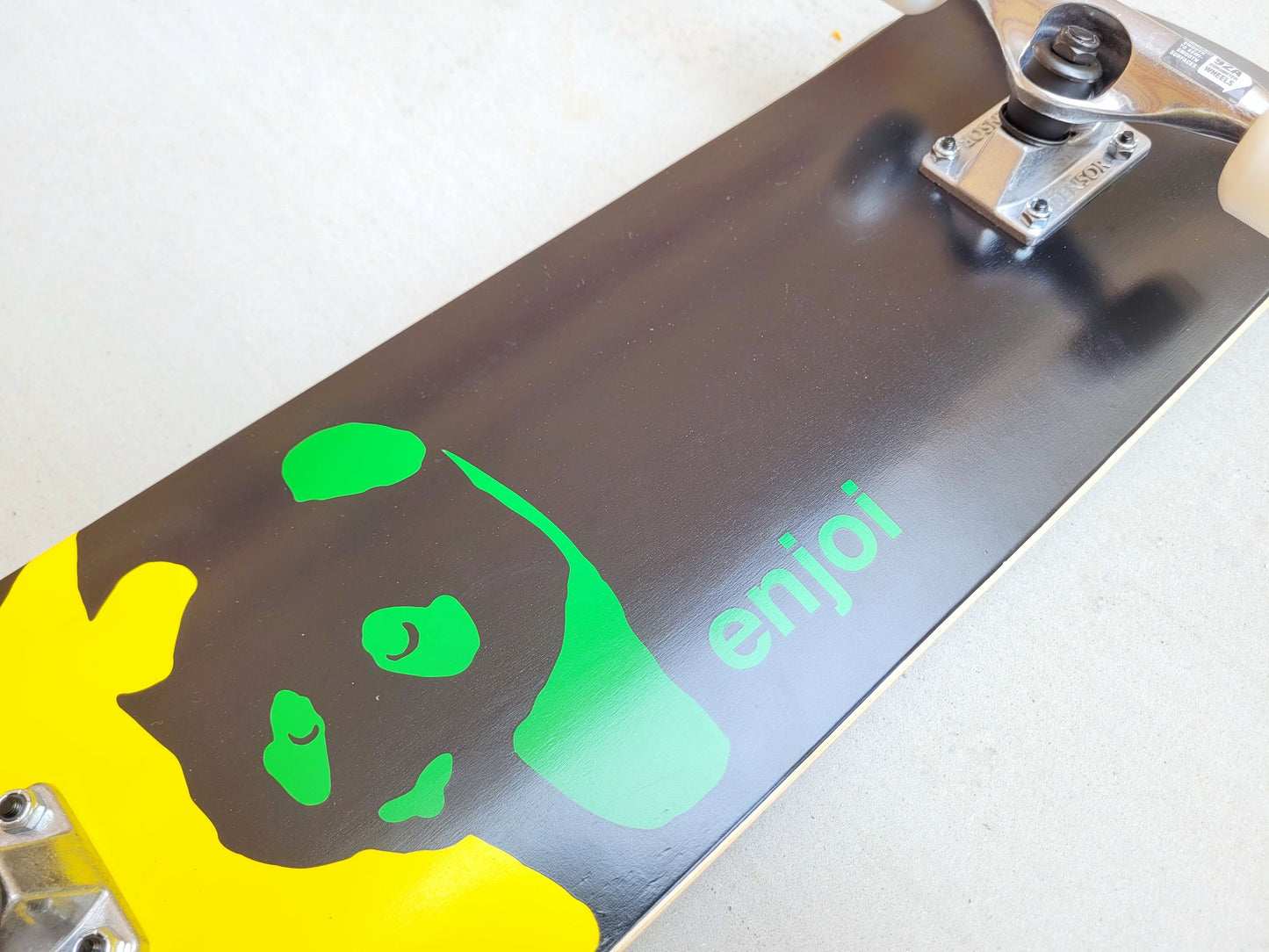 Enjoi Rasta Panda Skateboard - SkatebruhSG Singapore Skateshop
