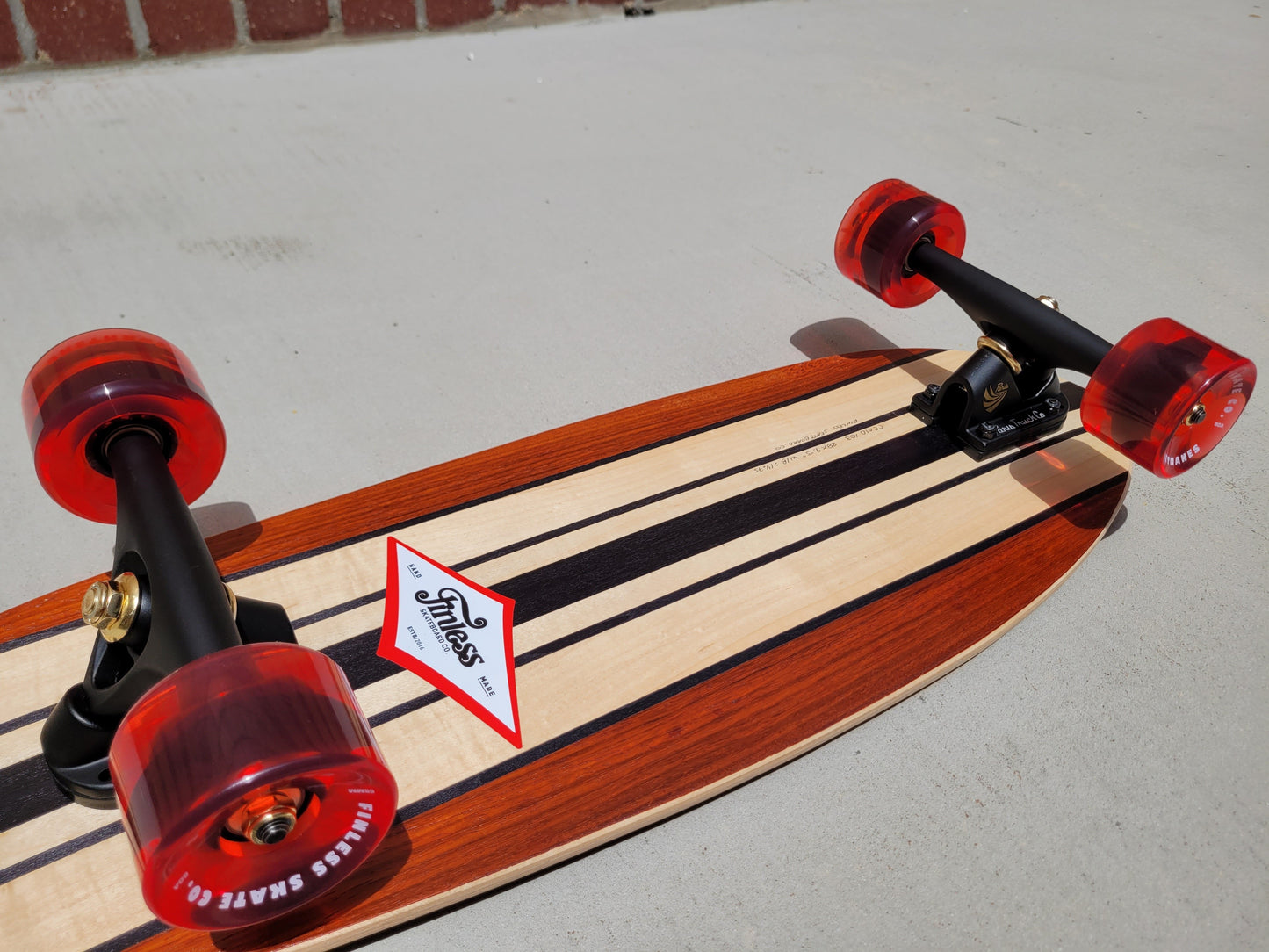 Finless CCMD Handmade Cruiser board - SkatebruhSG Singapore Skateshop