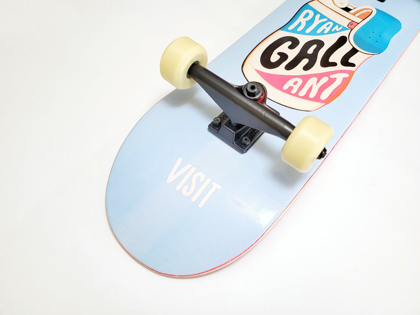 Gallant X Morgan Visit Skateboard - SkatebruhSG