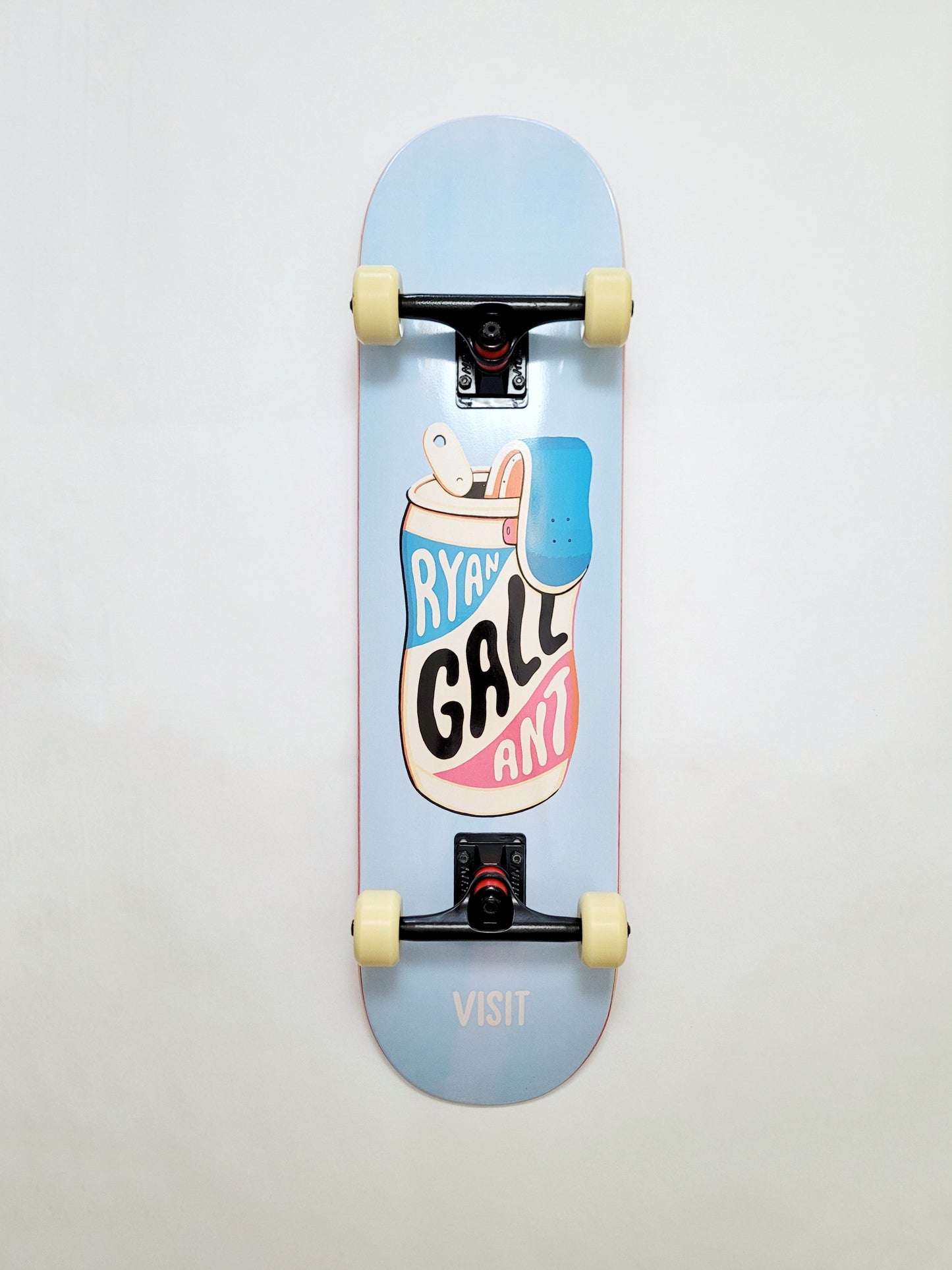 Gallant X Morgan Visit Skateboard - SkatebruhSG