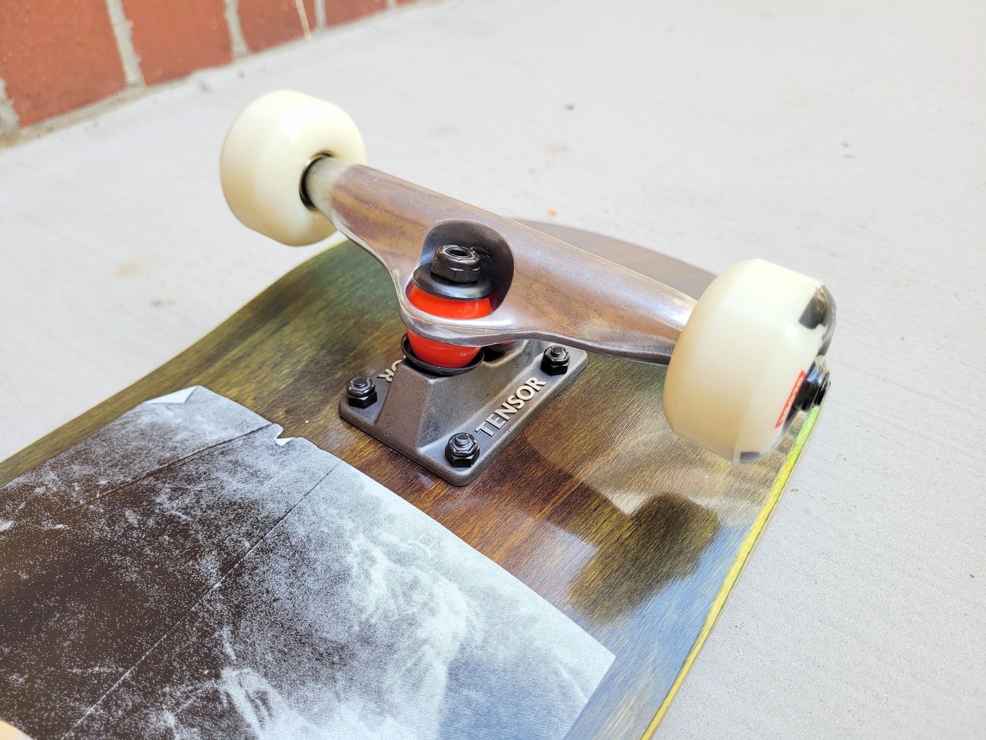 Globe 'In Flames' Holo Flood Skateboard - SkatebruhSG Singapore Skateshop