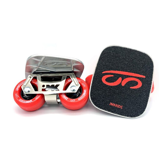 JMKRIDE Blaze Black Red Logo Freeskates - SkatebruhSG