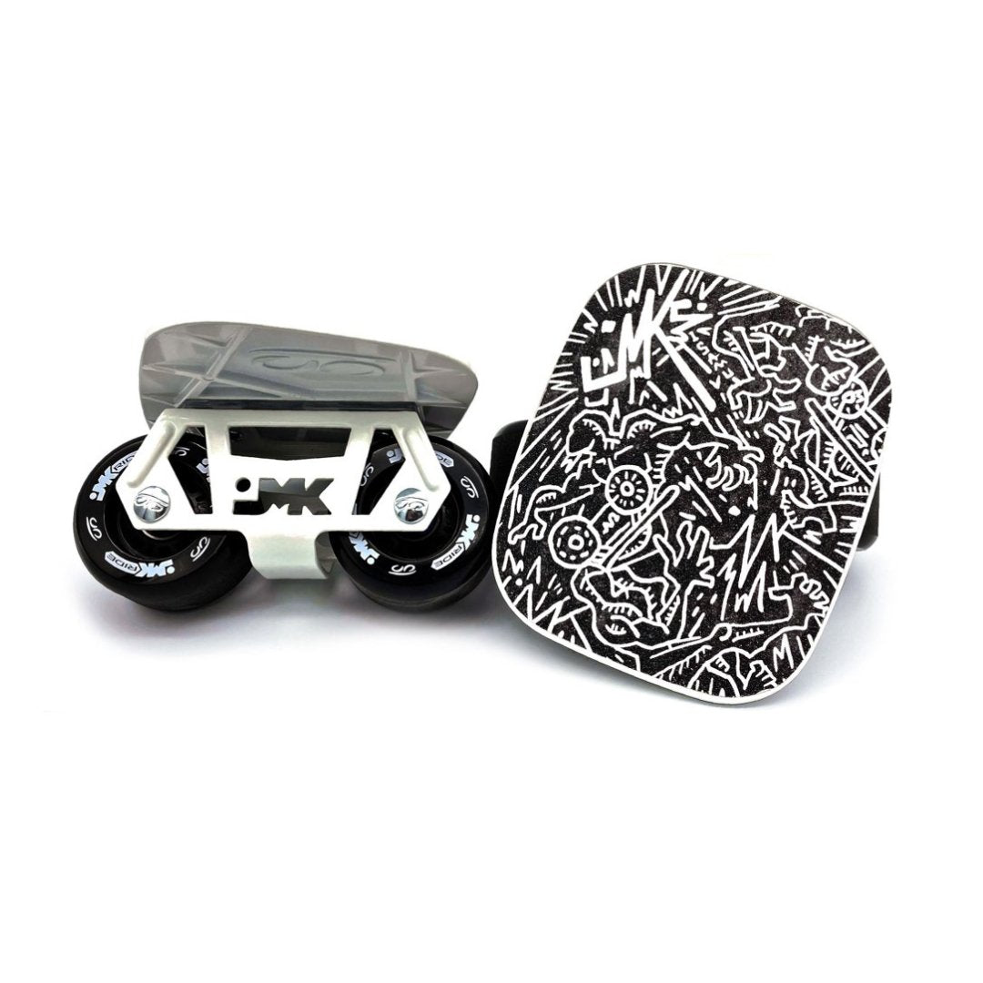 JMKRIDE Graffiti B&W Freeskates - SkatebruhSG