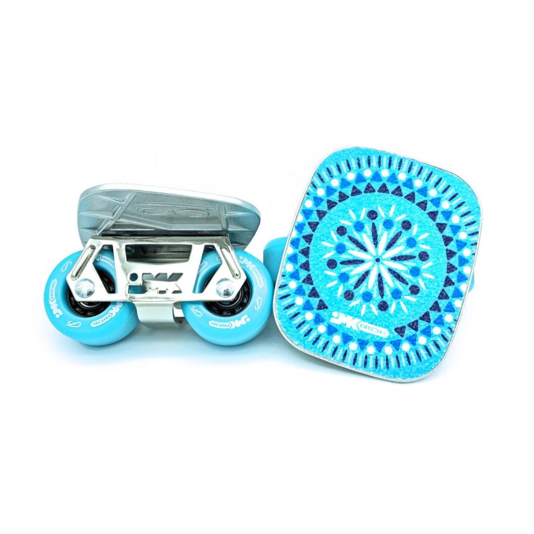 JMKRIDE Lagoon Cyan Snow Freeskates - SkatebruhSG