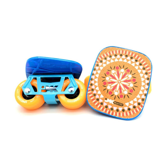JMKRIDE Valencia Orange Snow Freeskates - SkatebruhSG