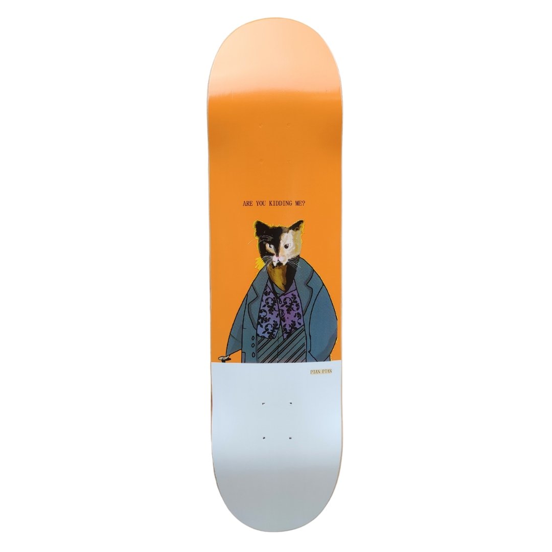 Koston skateboard deck 'Are you kidding me' - SkatebruhSG Singapore Skateshop