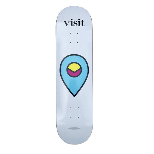 Logo Visit Skateboarding Deck - SkatebruhSG