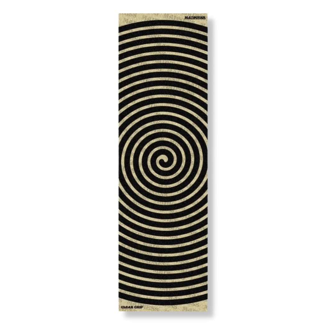 Madness Swirl Griptape 10″ CLEAR/BLACK - SkatebruhSG