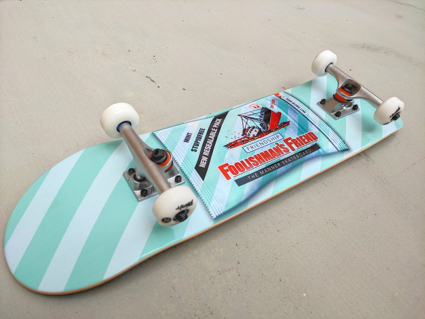 Manner Skateboards Fisherman's Friend complete - SkatebruhSG Singapore Skateshop