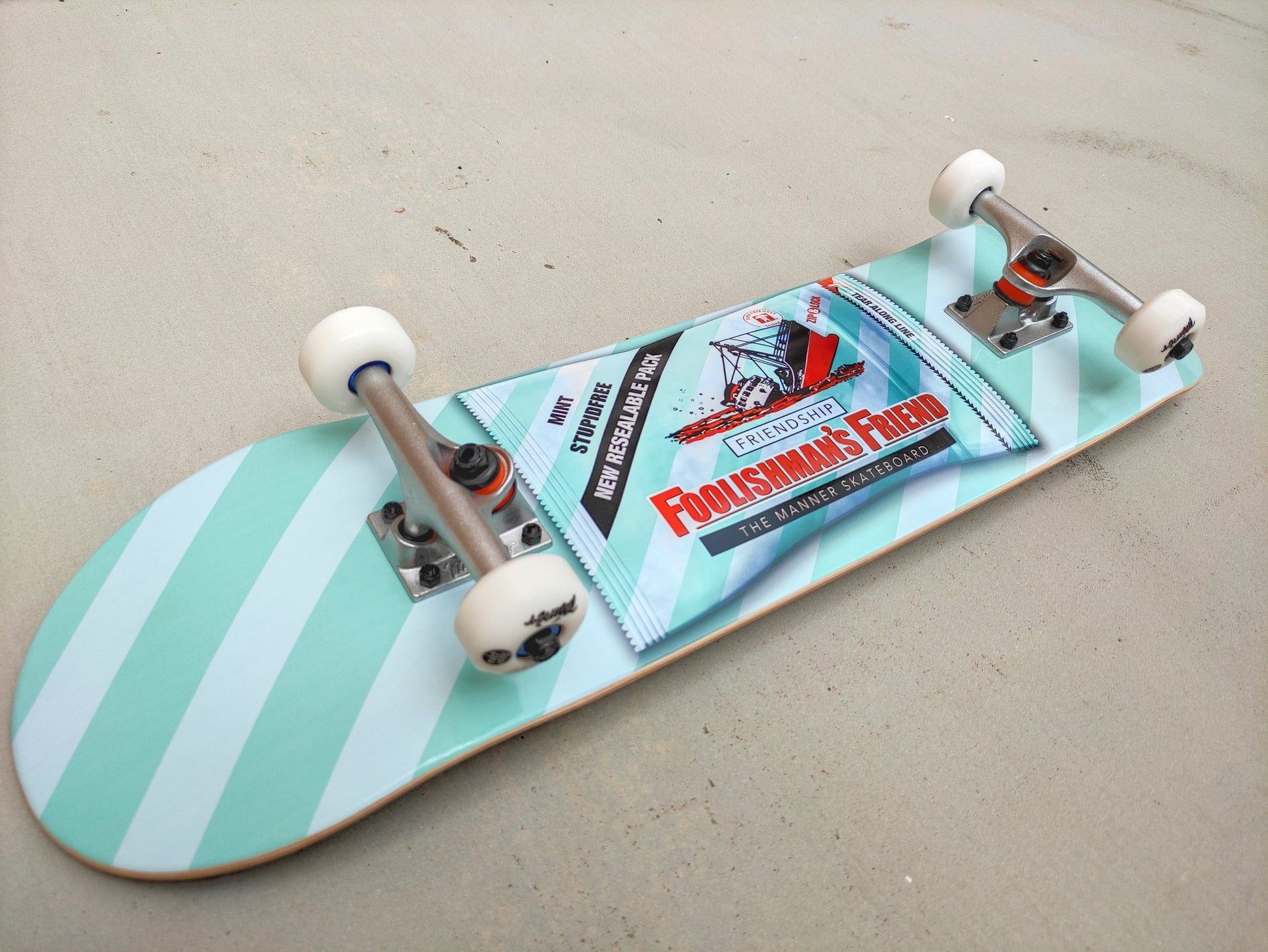 Manner Skateboards Fisherman's Friend complete - SkatebruhSG Singapore Skateshop