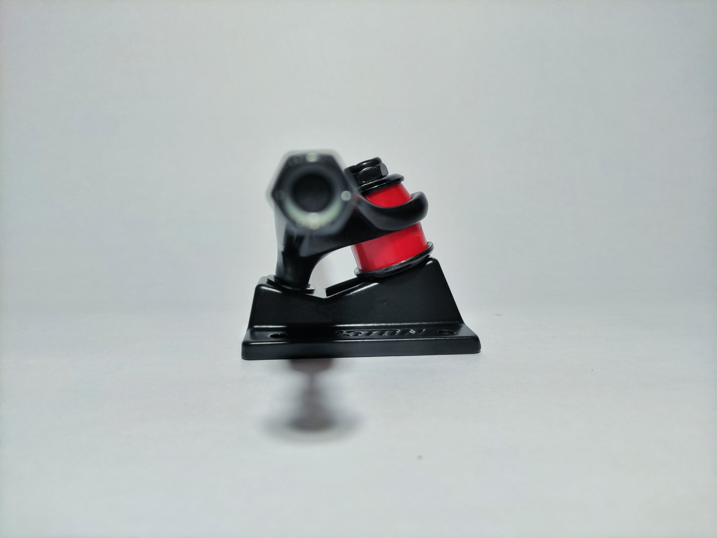 Matte black Koston 5.25" Hollow Kingpin skateboard Trucks - Custom Skateboard Builder - SkatebruhSG