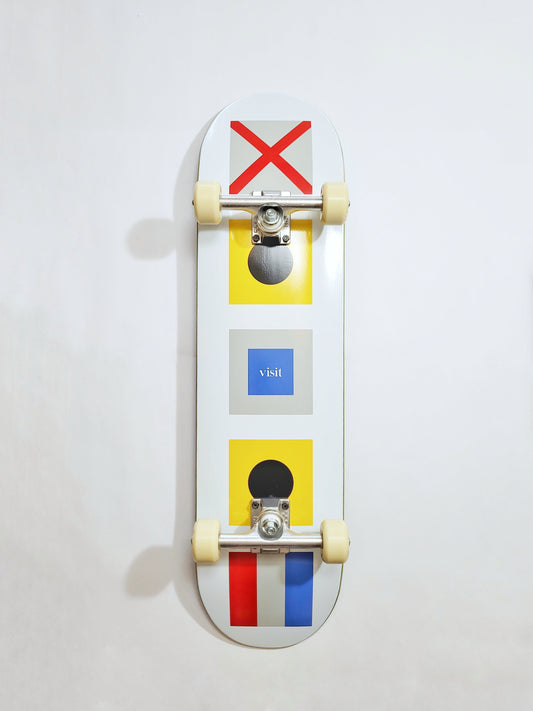 Nautical Visit Skateboard - SkatebruhSG