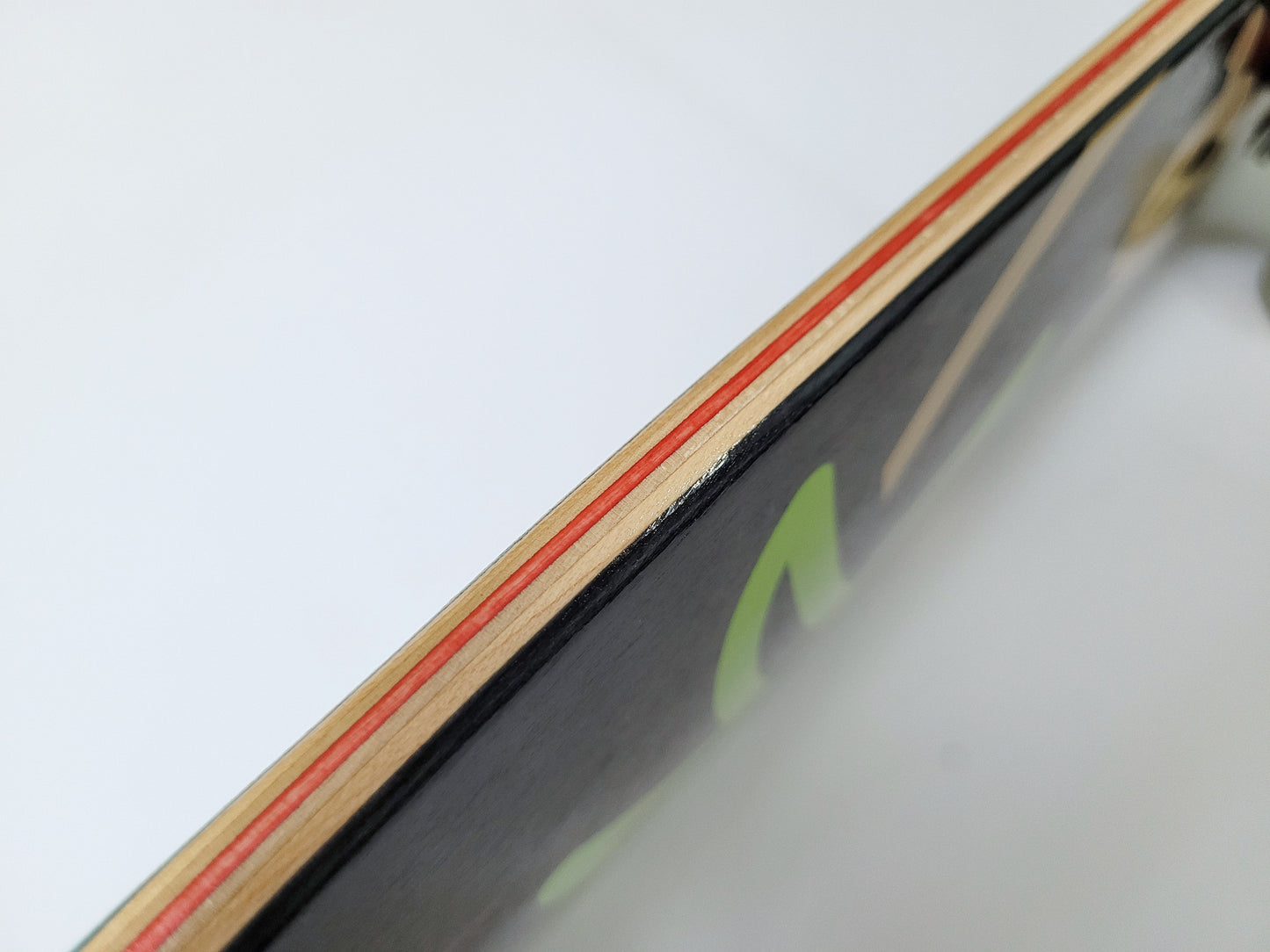 Ooloo black Veneer Skateboard - SkatebruhSG