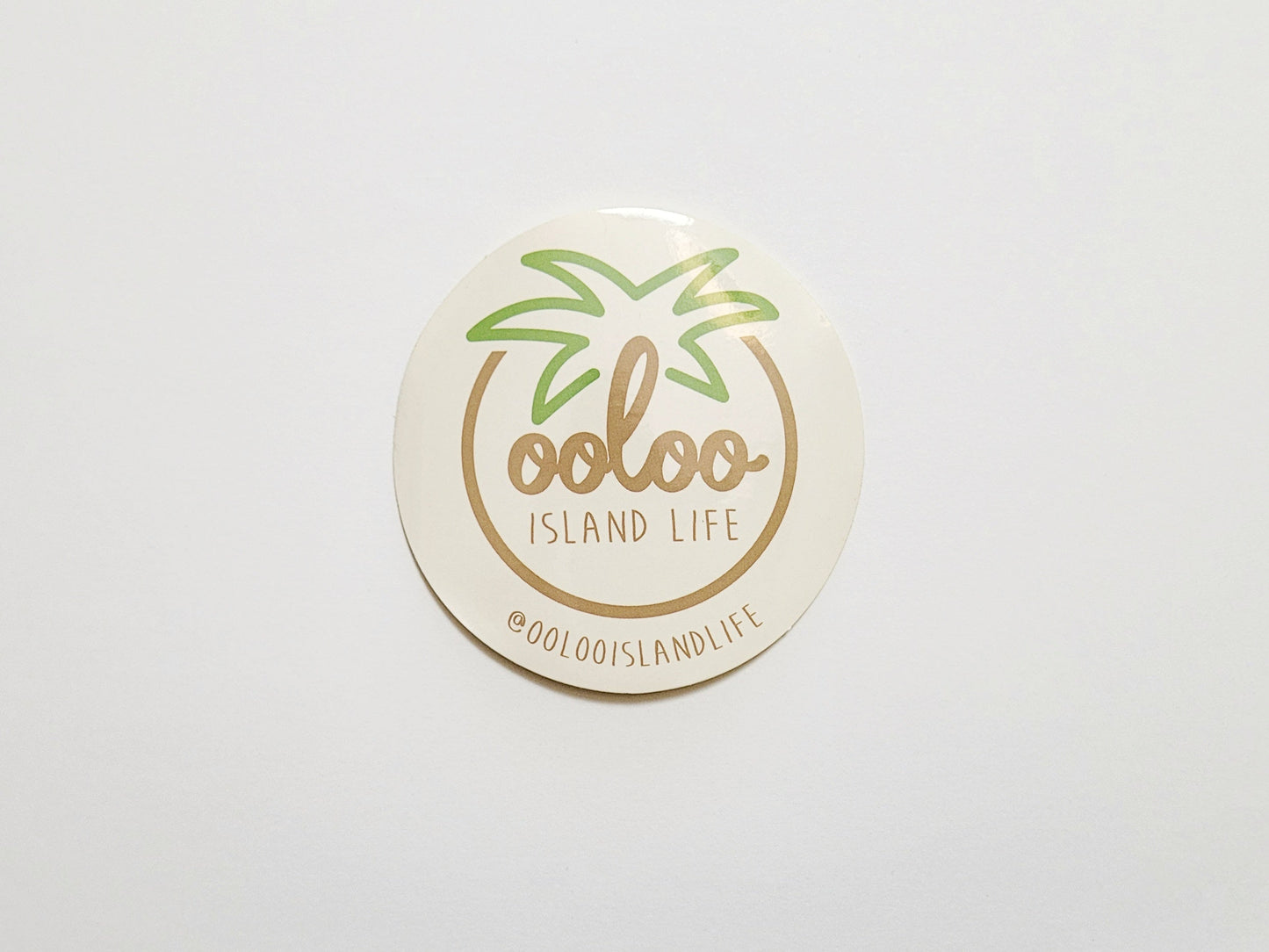 Ooloo Island Life Skateboards logo sticker - SkatebruhSG