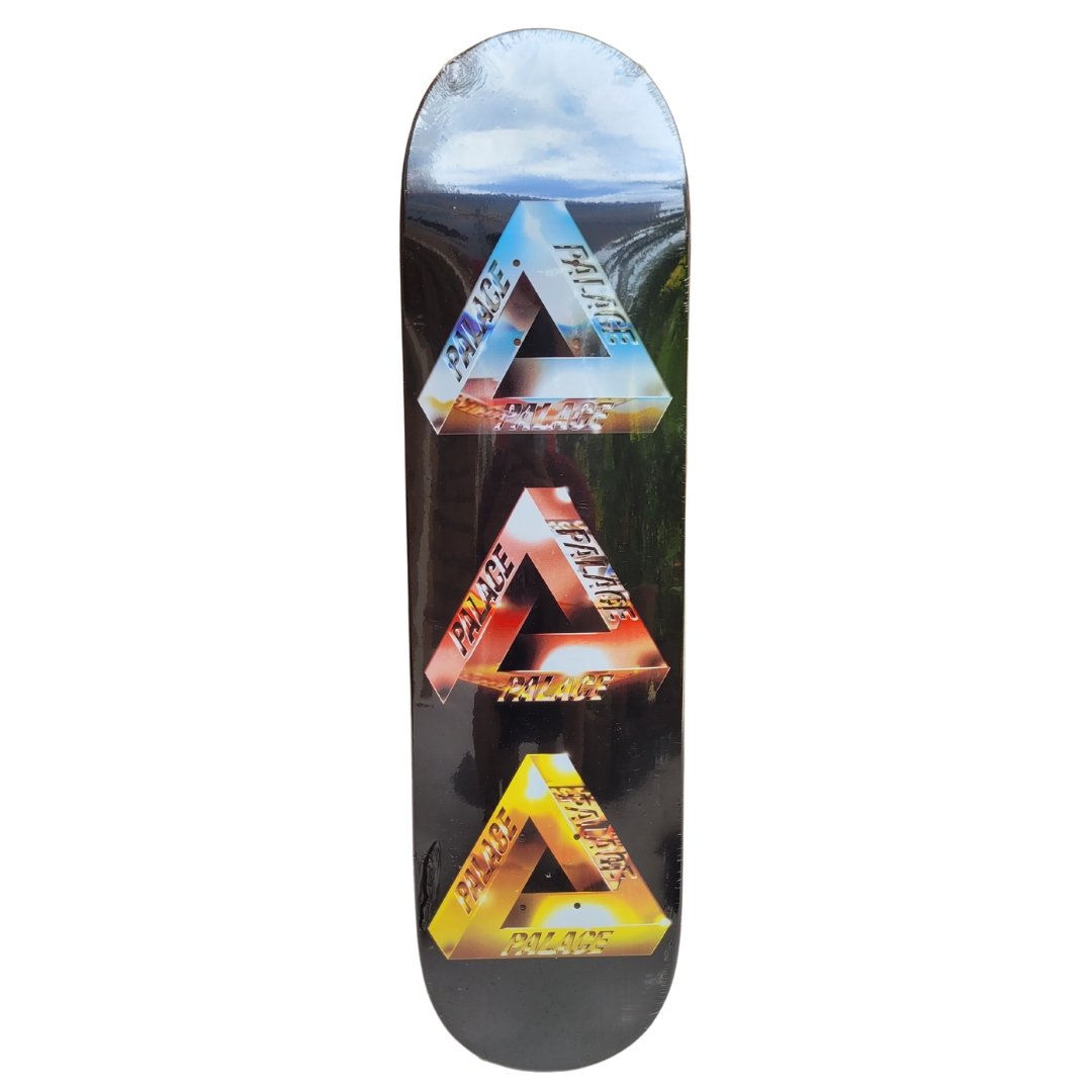 Palace Chrome Tri-Ferg 8.125" skateboard deck - SkatebruhSG Singapore Skateshop