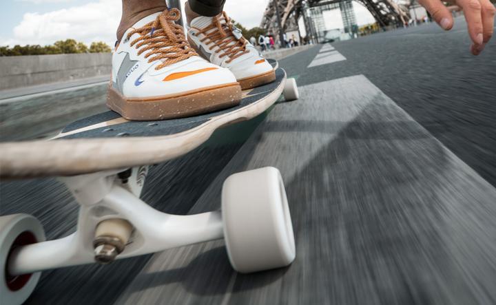 Paris V3 180mm Pearl White 50 degrees Longboard trucks - SkatebruhSG
