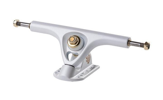 Paris V3 180mm Pearl White 50 degrees Longboard trucks - SkatebruhSG