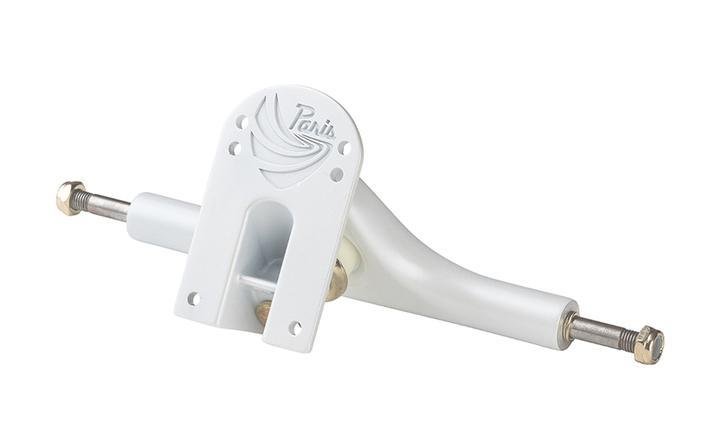Paris V3 180mm Pearl White 50 degrees Longboard trucks - SkatebruhSG