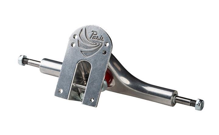 Paris V3 180mm Polished 50 degrees Longboard trucks - SkatebruhSG