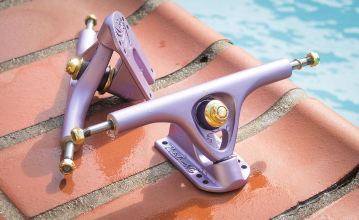 Paris V3 180mm Purple Tide 50 degrees Longboard trucks - SkatebruhSG