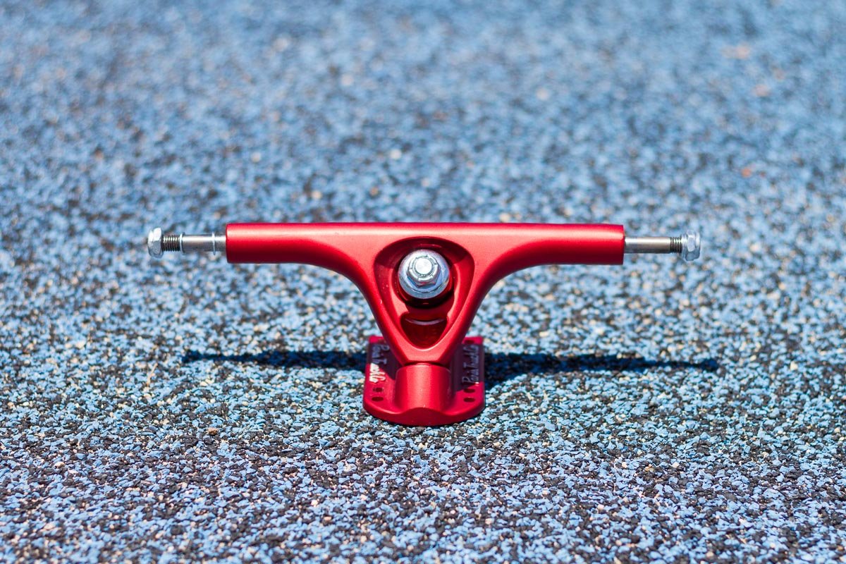 Paris V3 180mm Scarlet Red 50 degrees Longboard trucks - SkatebruhSG