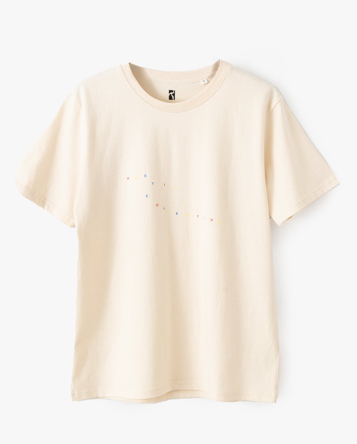 Poetic Collective Color Logo Tee - Natural White - SkatebruhSG