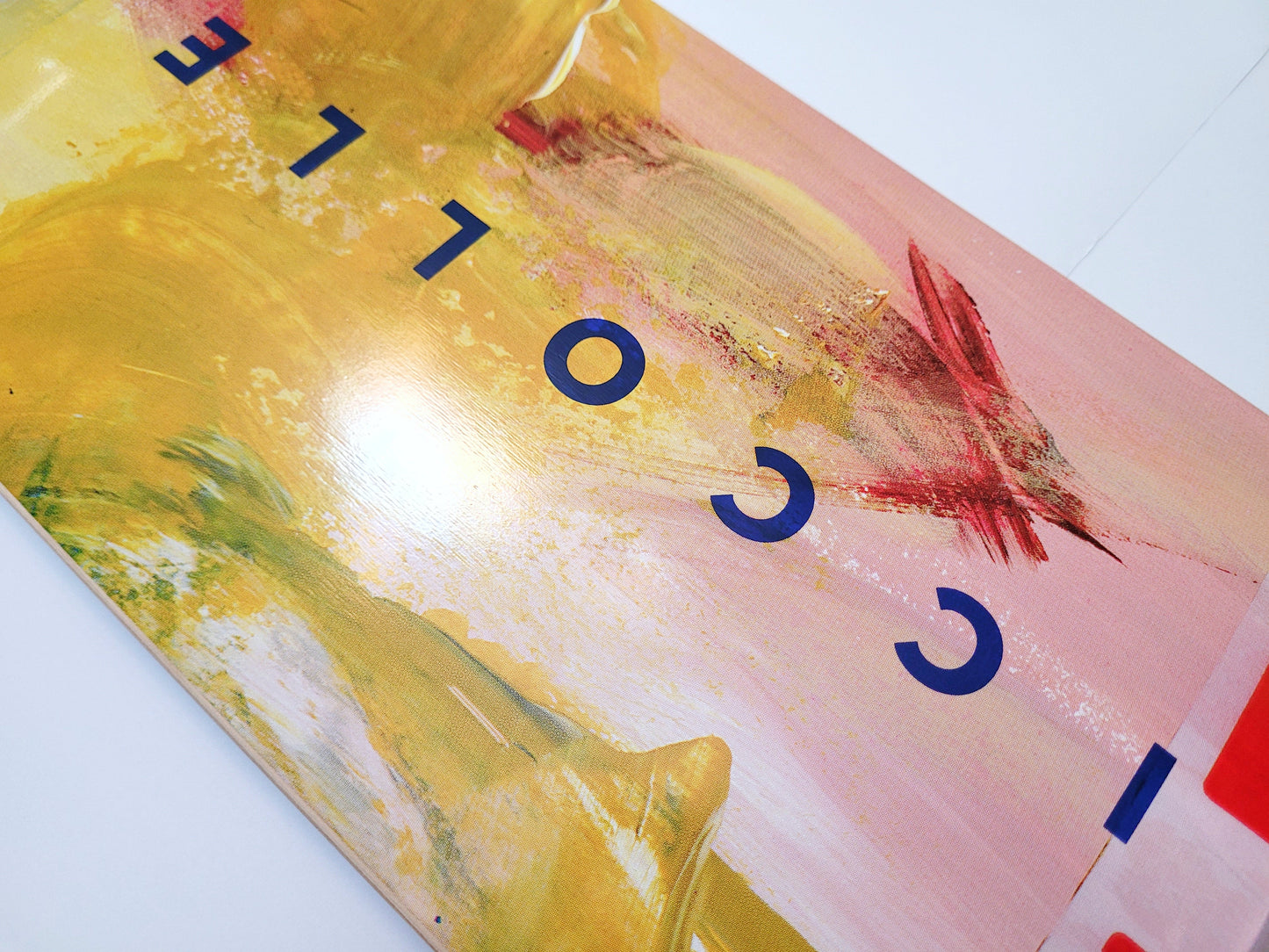 Poetic Collective 'Expression Pink' skateboard - SkatebruhSG