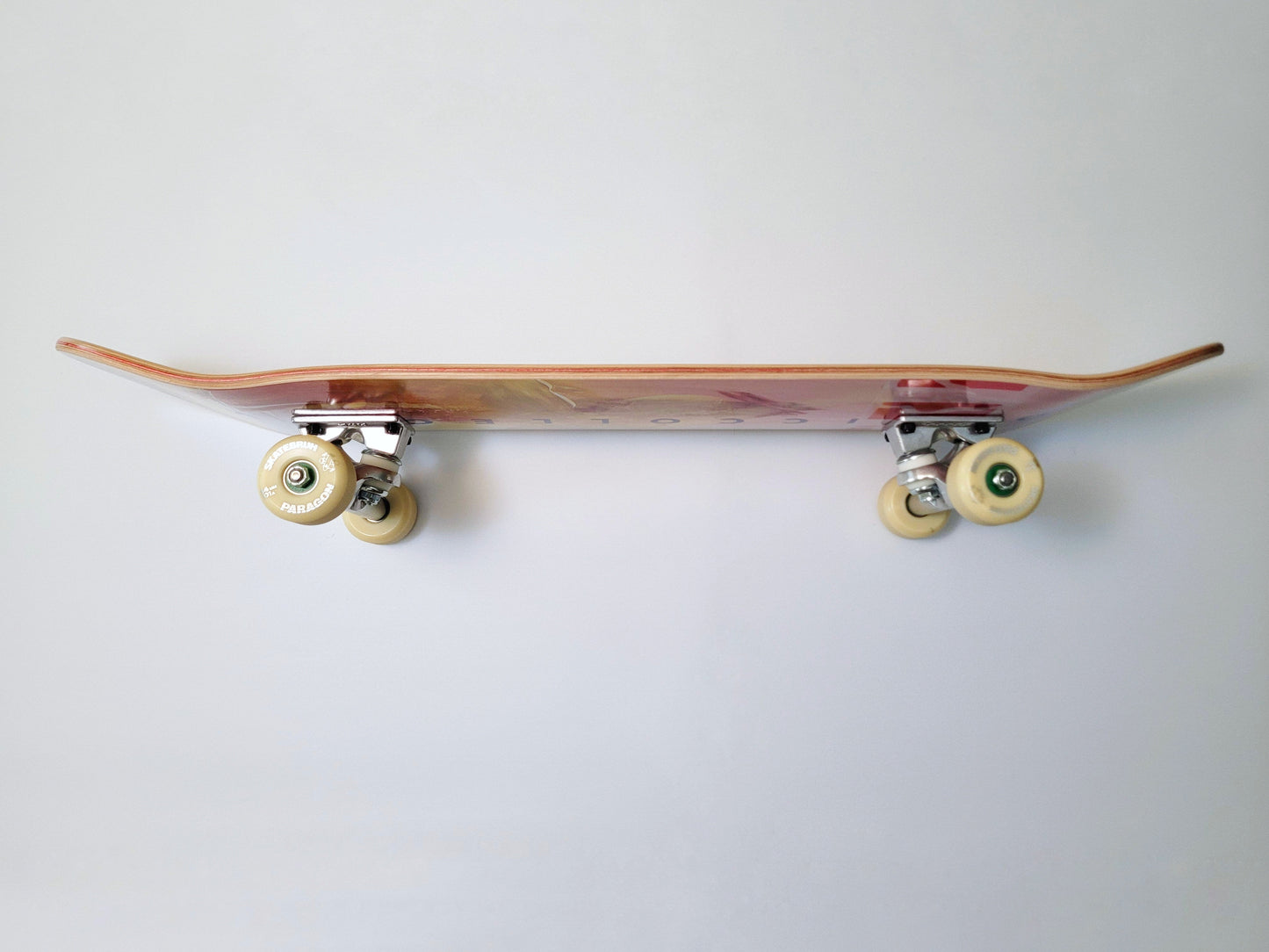 Poetic Collective 'Expression Pink' skateboard - SkatebruhSG