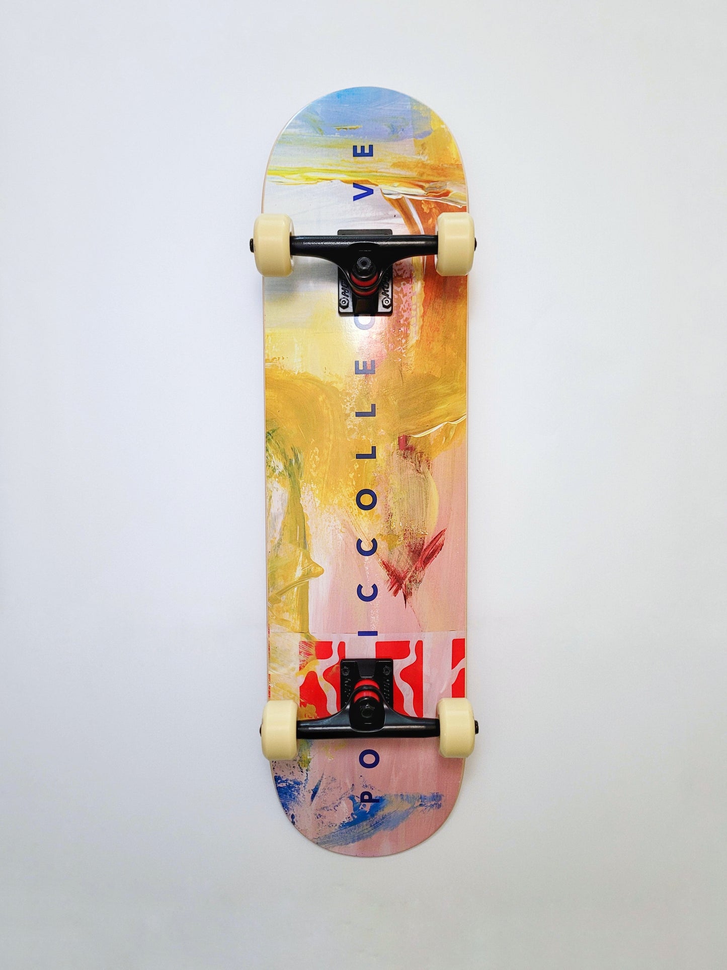 Poetic Collective 'Expression Pink' skateboard - SkatebruhSG