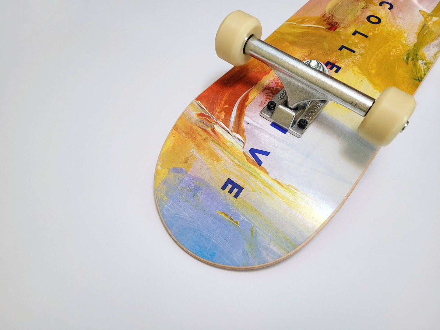 Poetic Collective 'Expression Pink' skateboard - SkatebruhSG