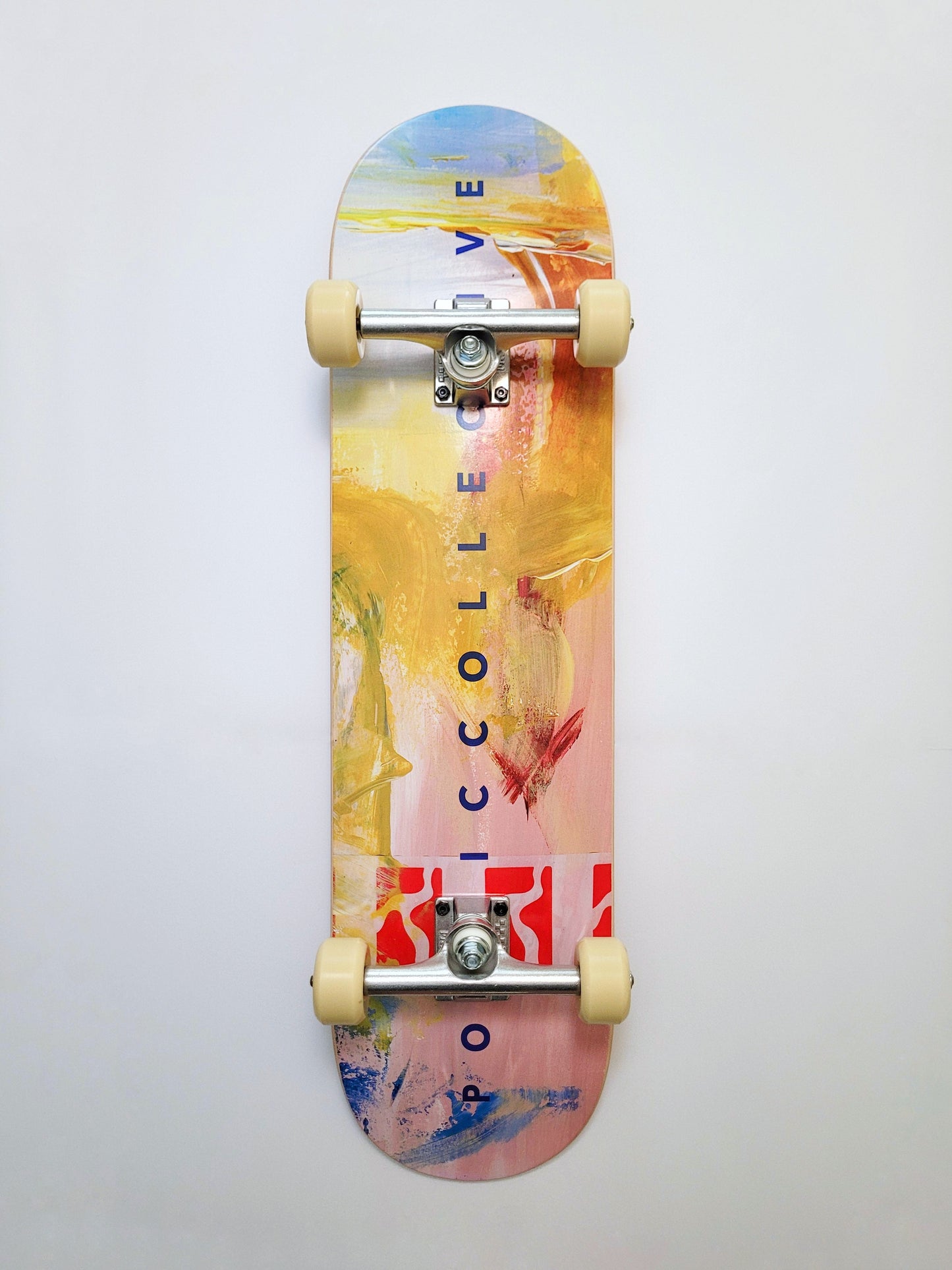 Poetic Collective 'Expression Pink' skateboard - SkatebruhSG