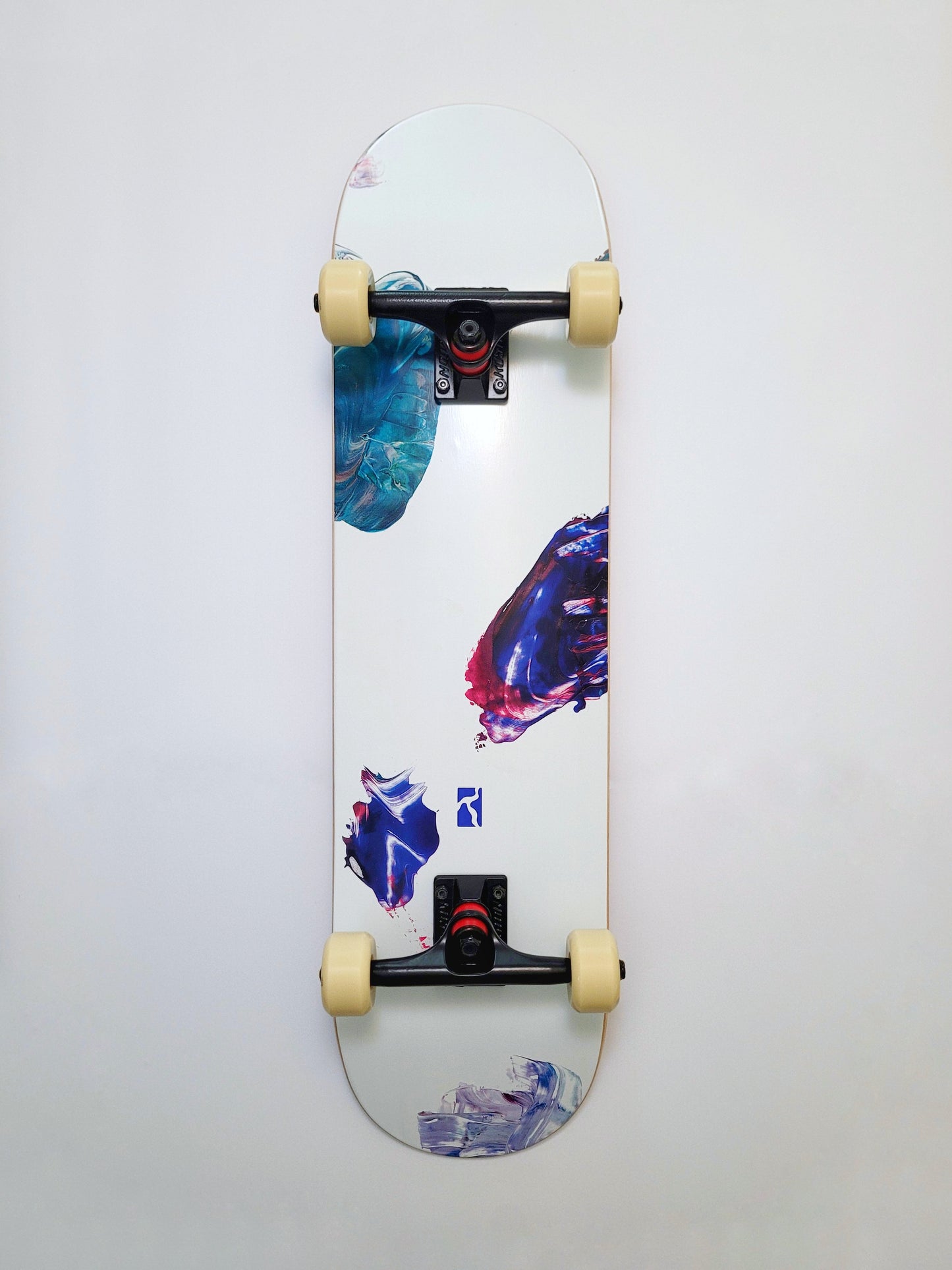 Poetic Collective 'Palette Blue' skateboard - SkatebruhSG