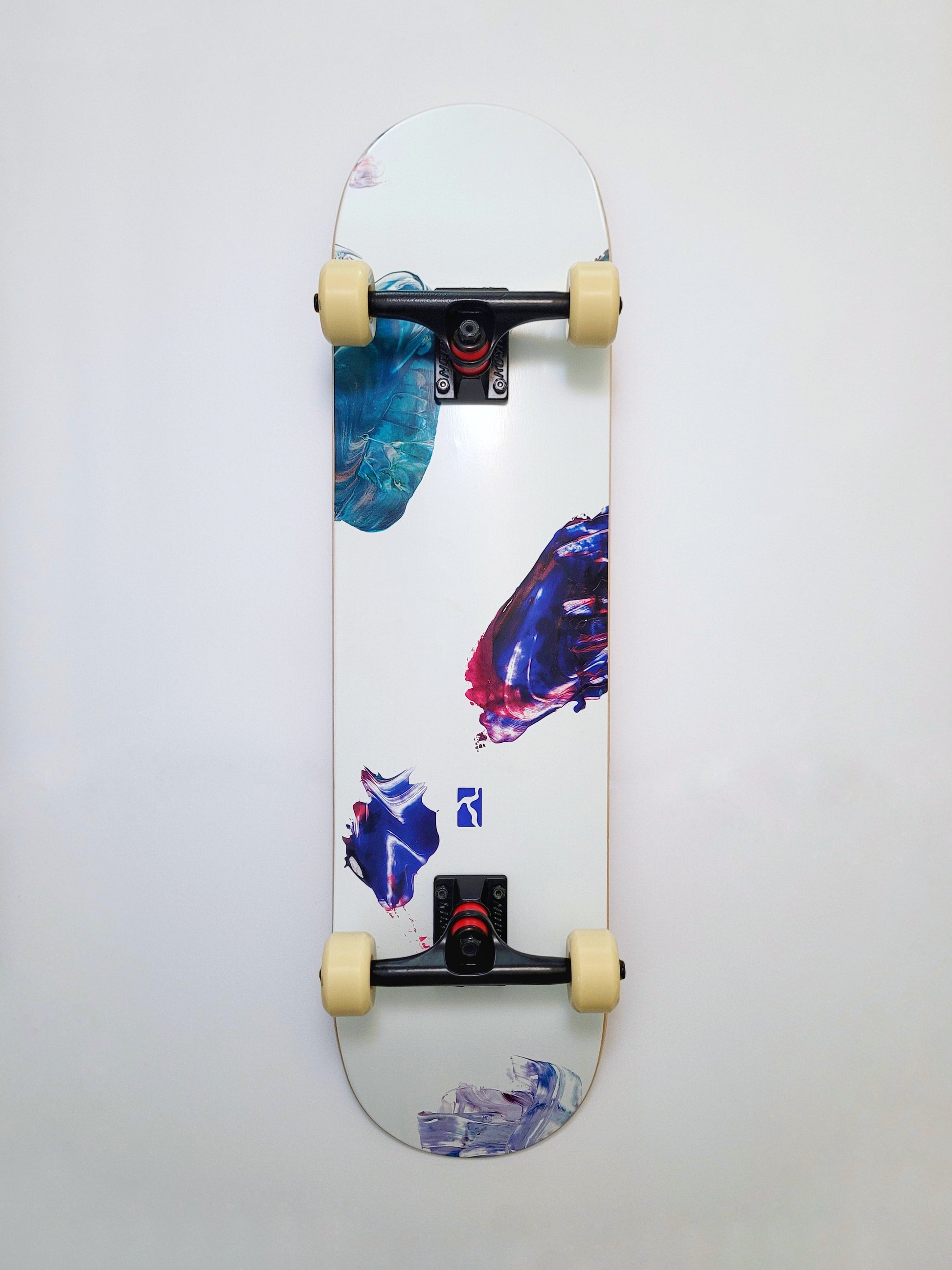 Poetic Collective 'Palette Blue' skateboard - SkatebruhSG