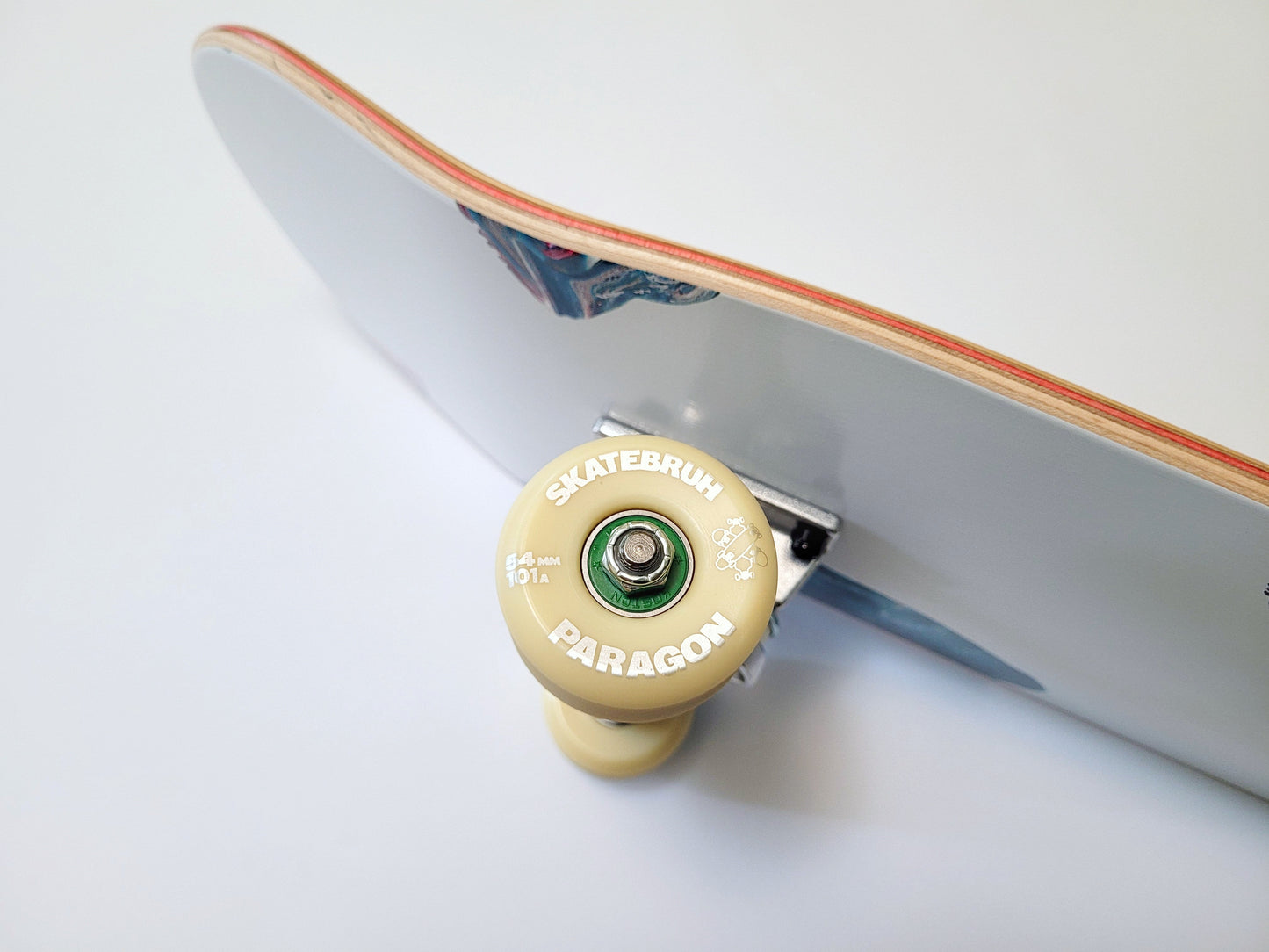 Poetic Collective 'Palette Blue' skateboard - SkatebruhSG
