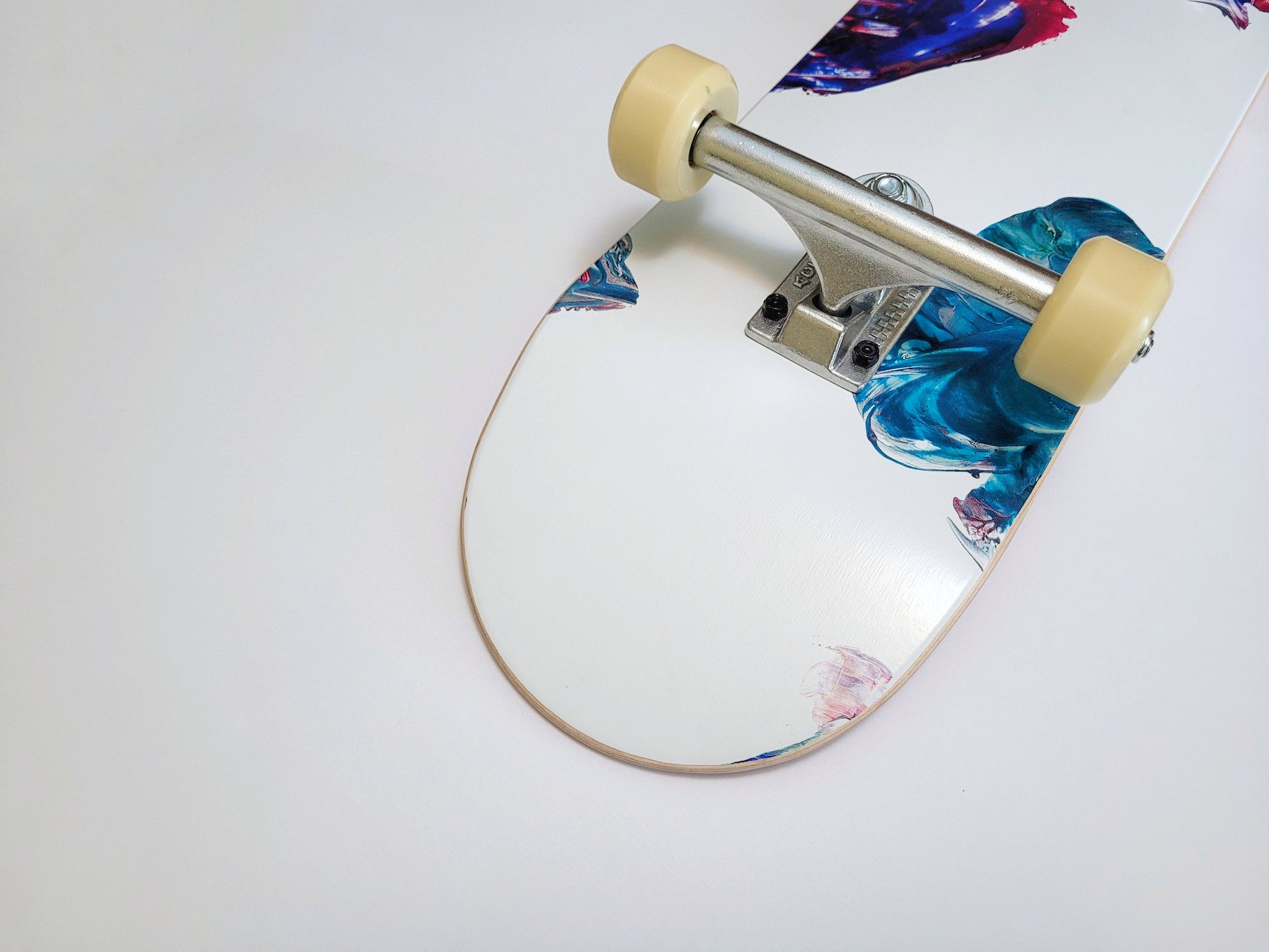 Poetic Collective 'Palette Blue' skateboard - SkatebruhSG