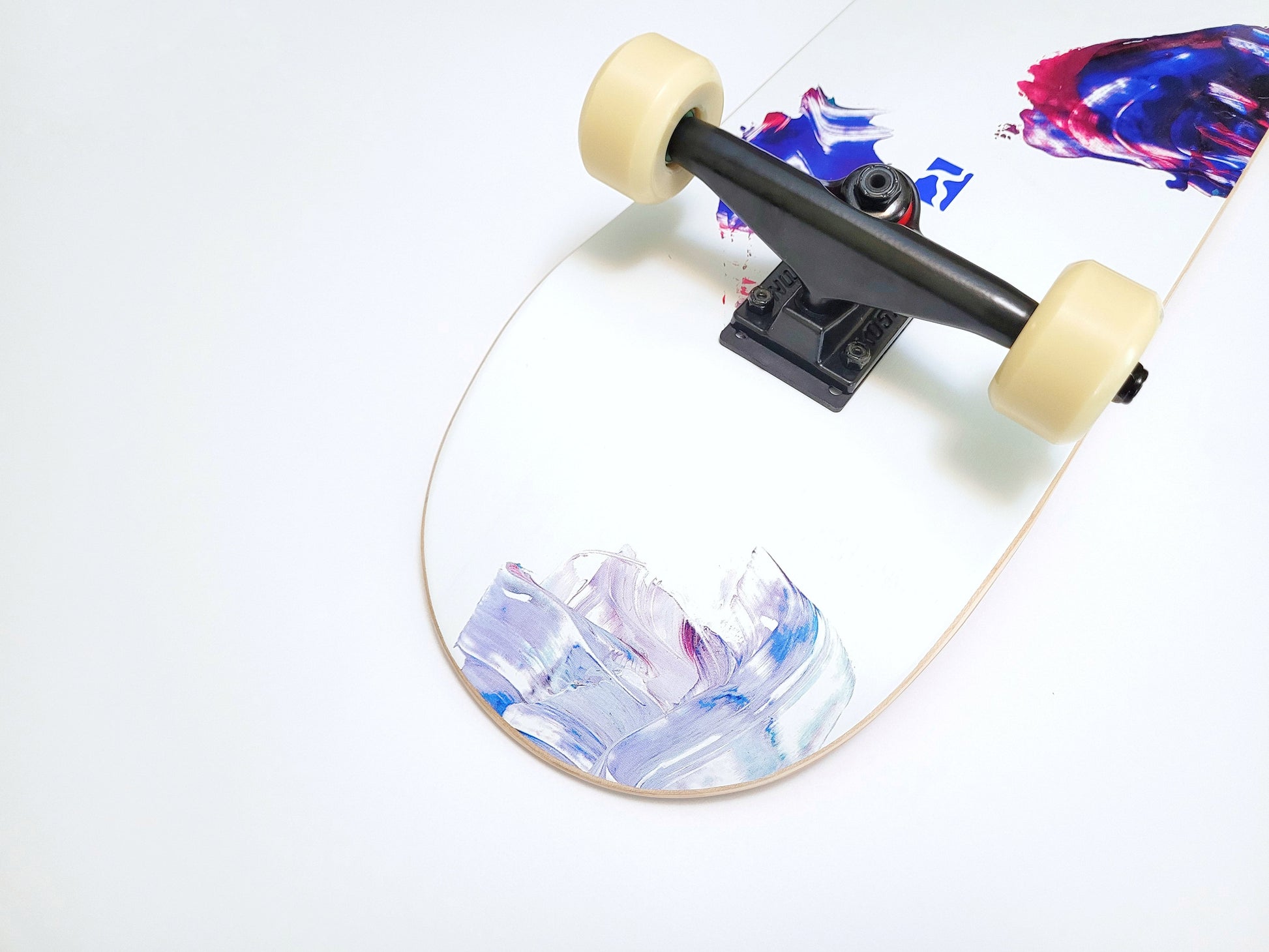 Poetic Collective 'Palette Blue' skateboard - SkatebruhSG