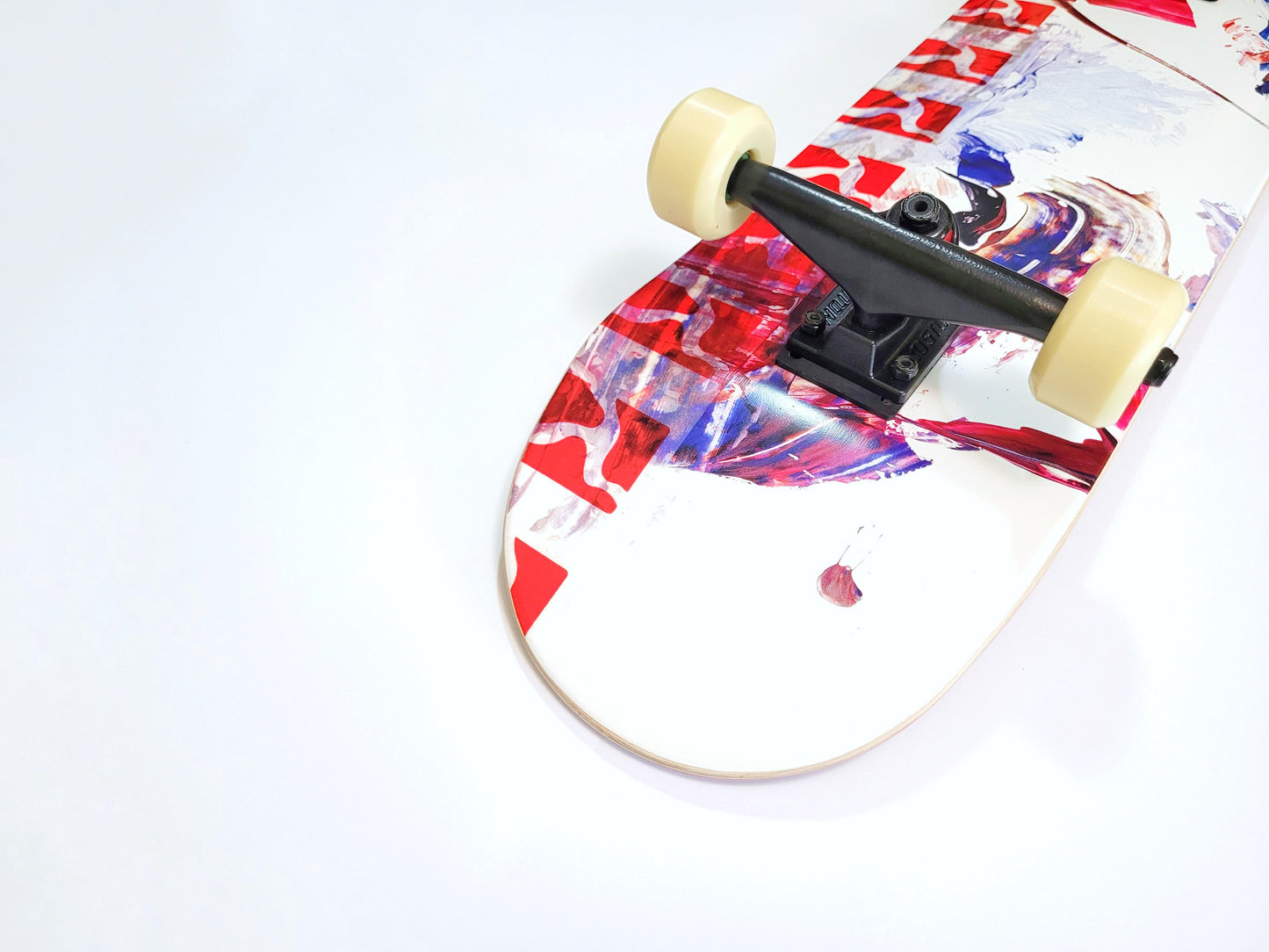 Poetic Collective 'Palette Logo' skateboard - SkatebruhSG