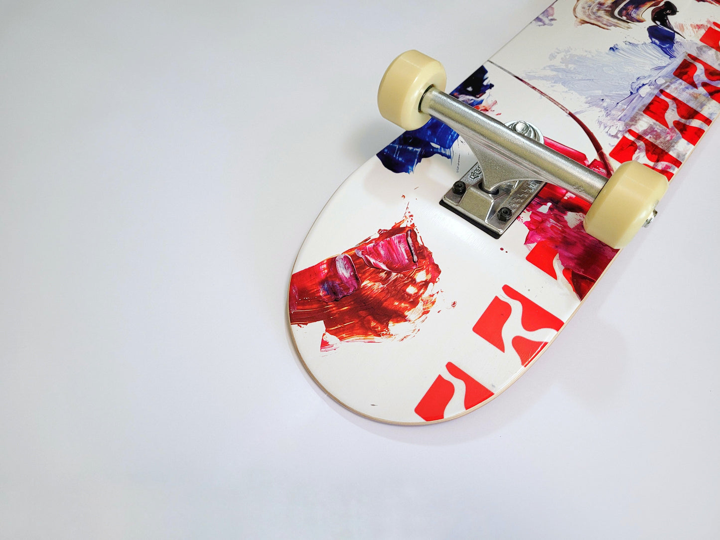 Poetic Collective 'Palette Logo' skateboard - SkatebruhSG