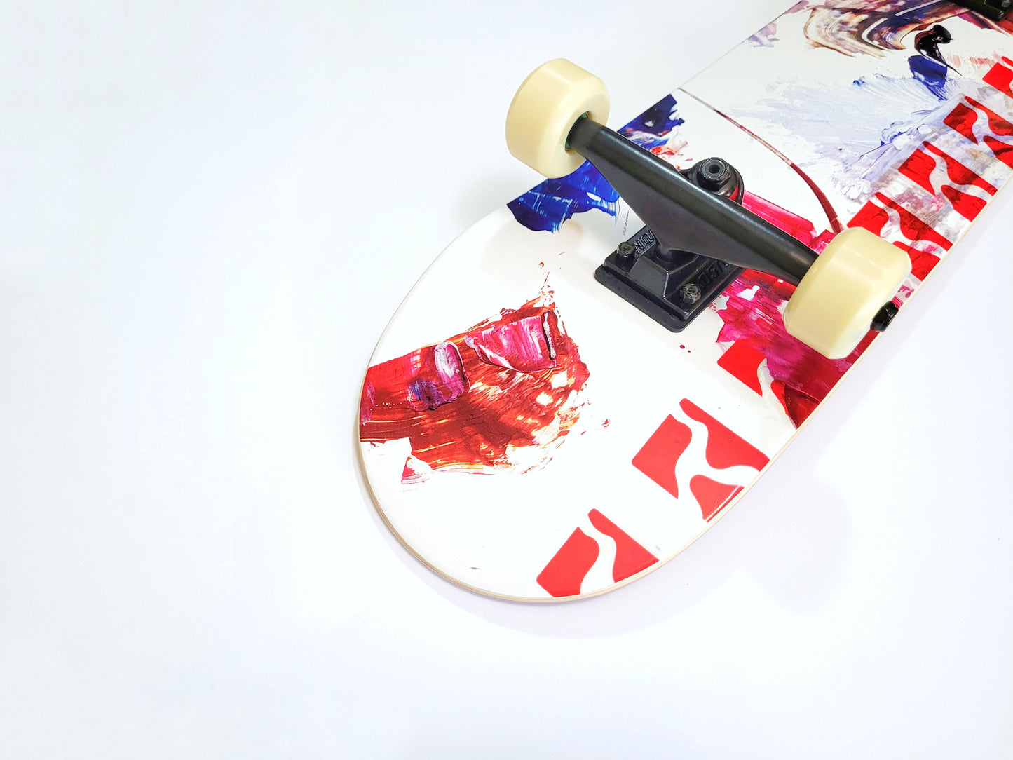 Poetic Collective 'Palette Logo' skateboard - SkatebruhSG