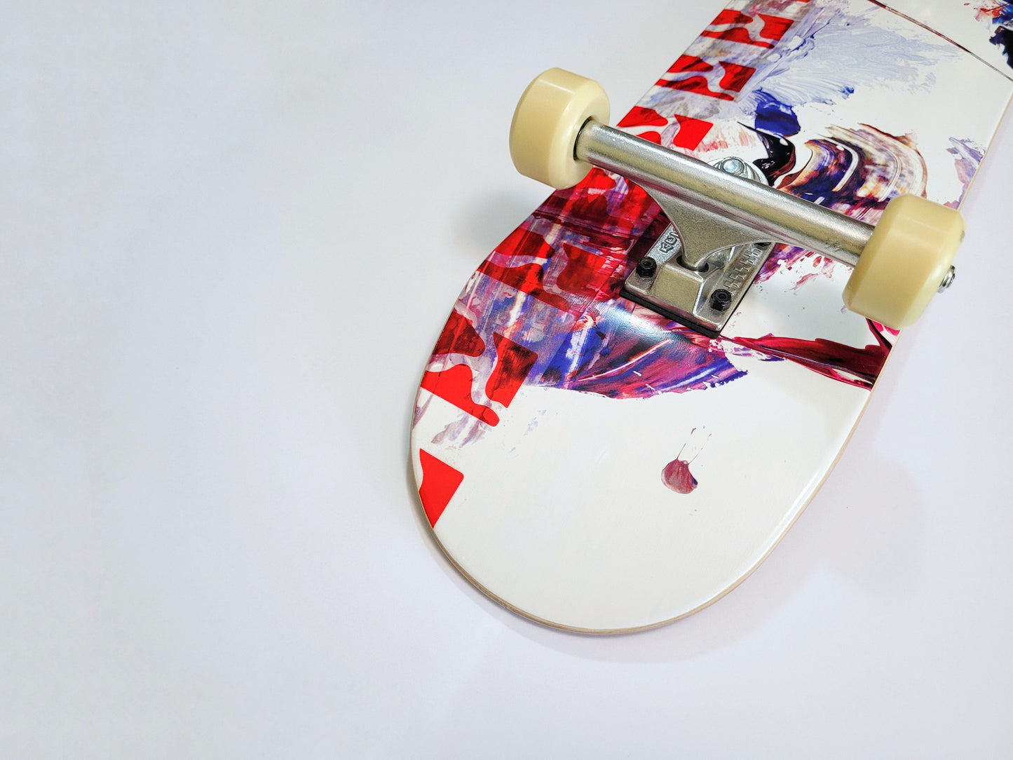 Poetic Collective 'Palette Logo' skateboard - SkatebruhSG