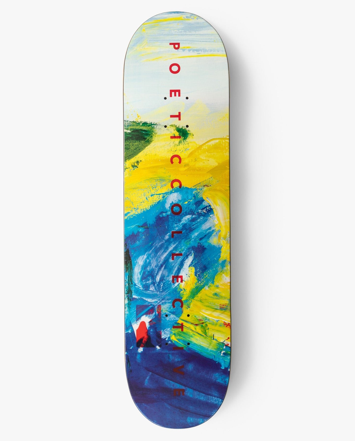Poetic Expression Blue Skateboard Deck - SkatebruhSG