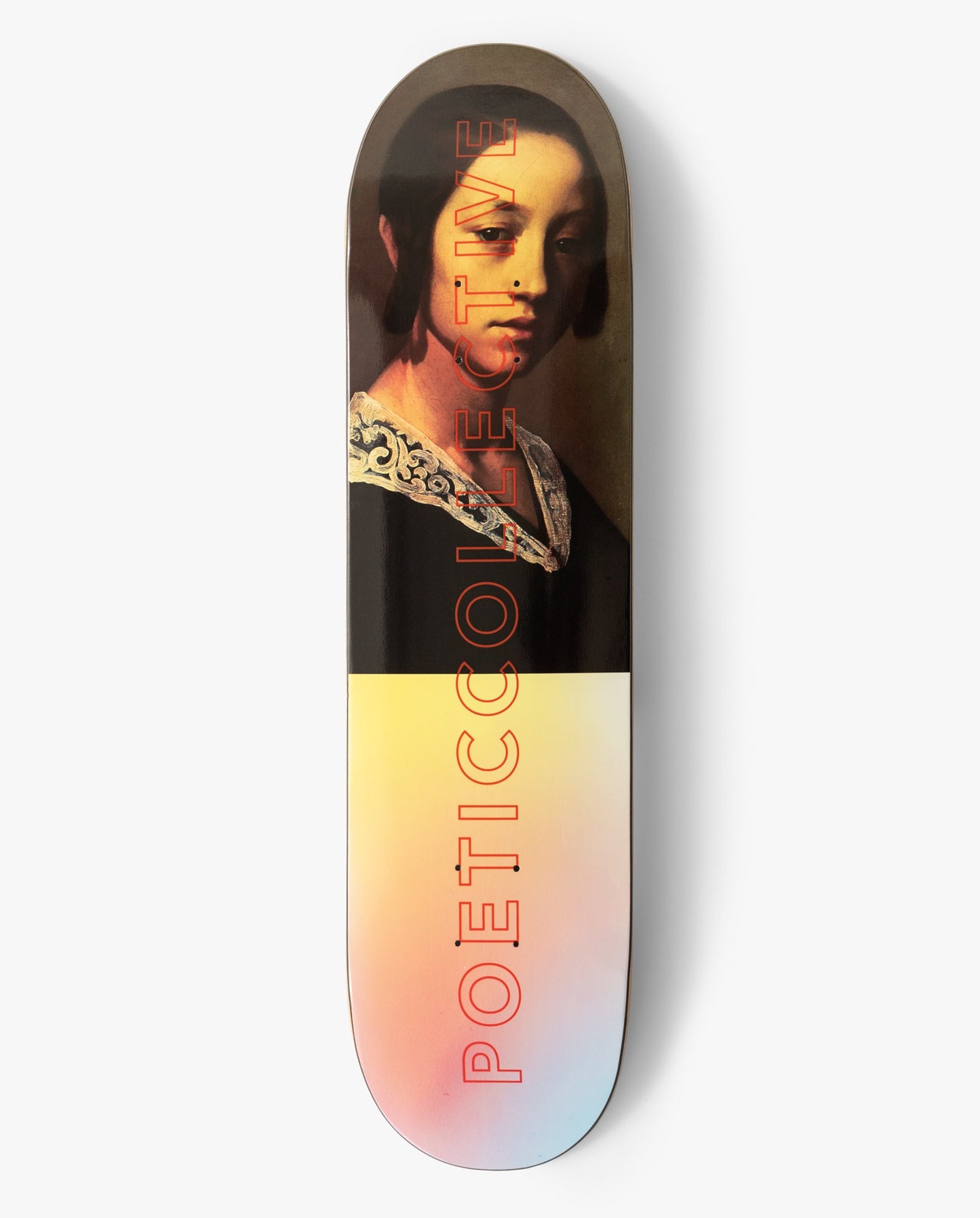 Poetic Gradient Portrait Skateboard Deck - SkatebruhSG