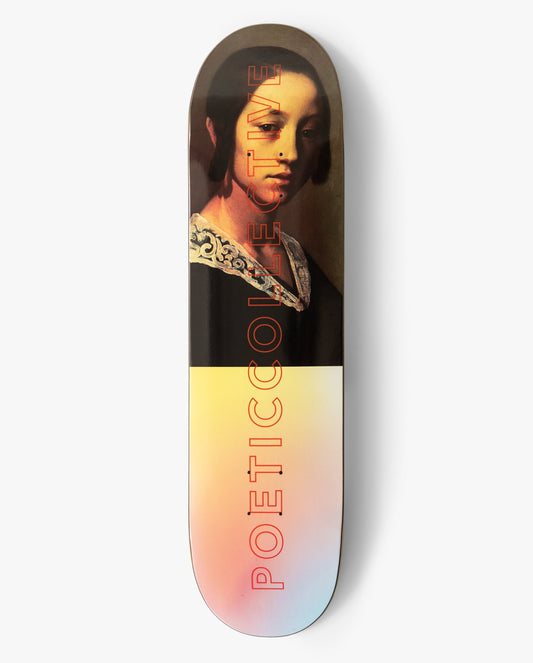 Poetic Gradient Portrait Skateboard Deck - SkatebruhSG