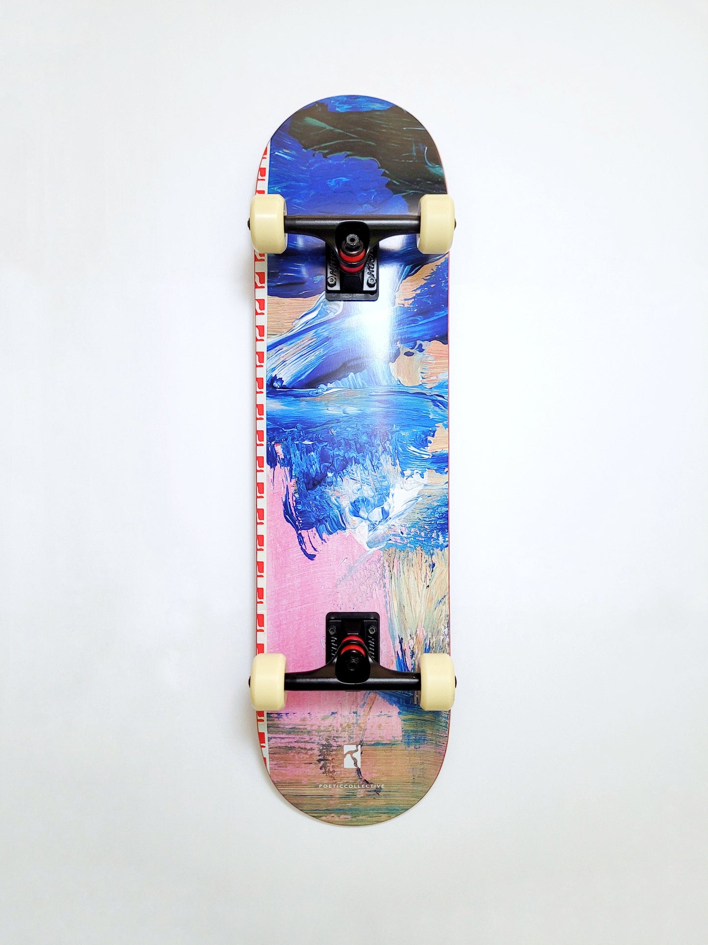 Poetic Max Blue skateboard - SkatebruhSG