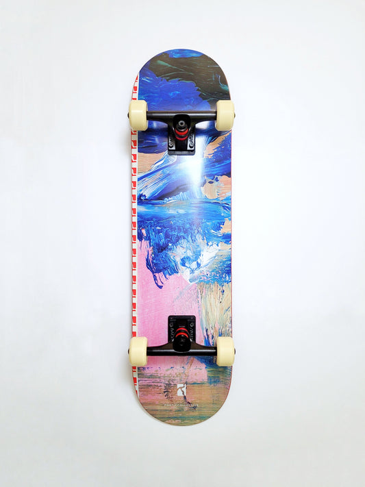 Poetic Max Blue skateboard - SkatebruhSG