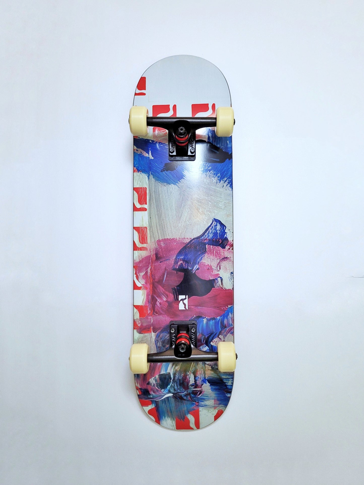 Poetic Max Red skateboard - SkatebruhSG
