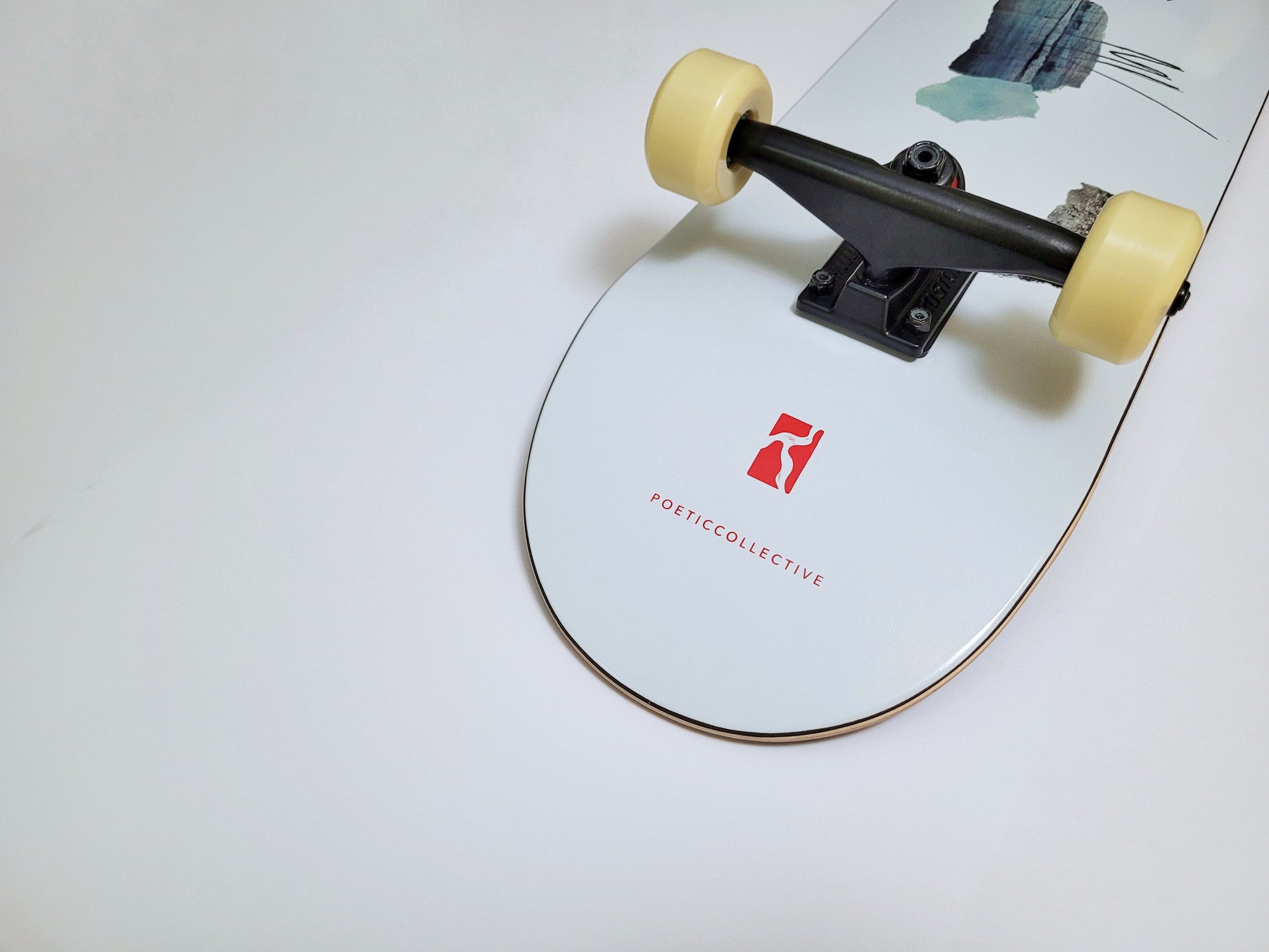 Poetic Min Green skateboard - SkatebruhSG