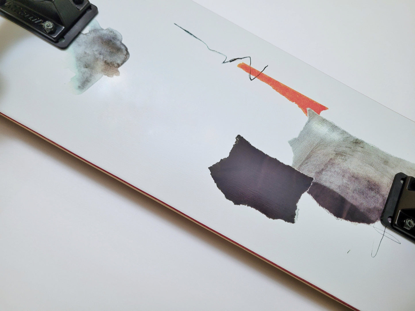 Poetic Min Grey skateboard - SkatebruhSG