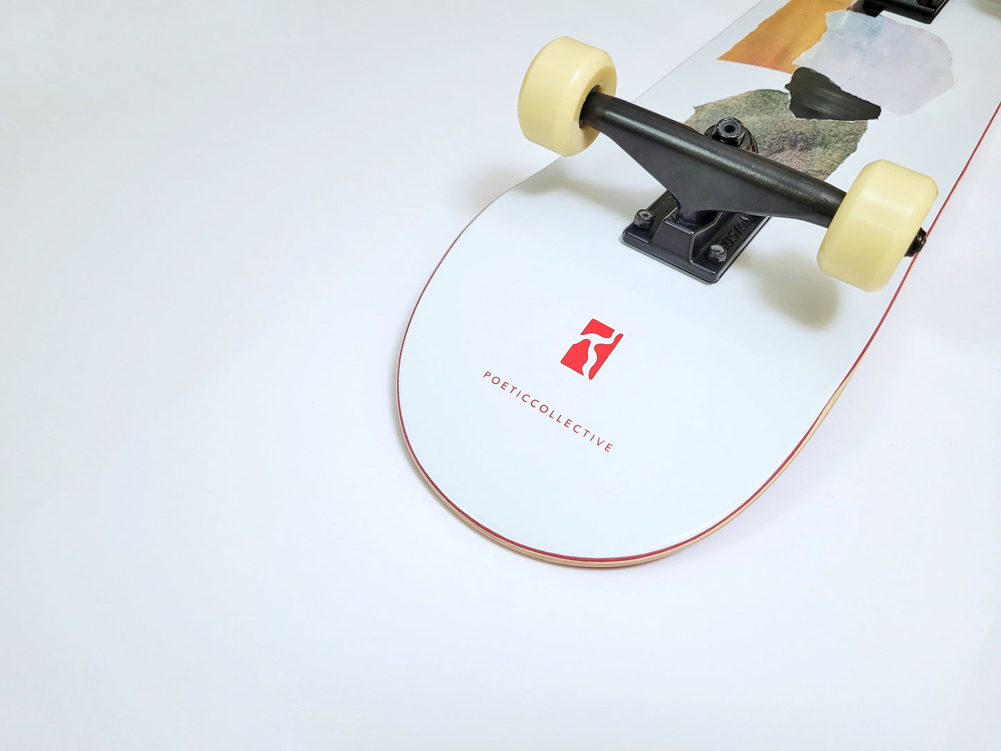 Poetic Min Yellow skateboard - SkatebruhSG