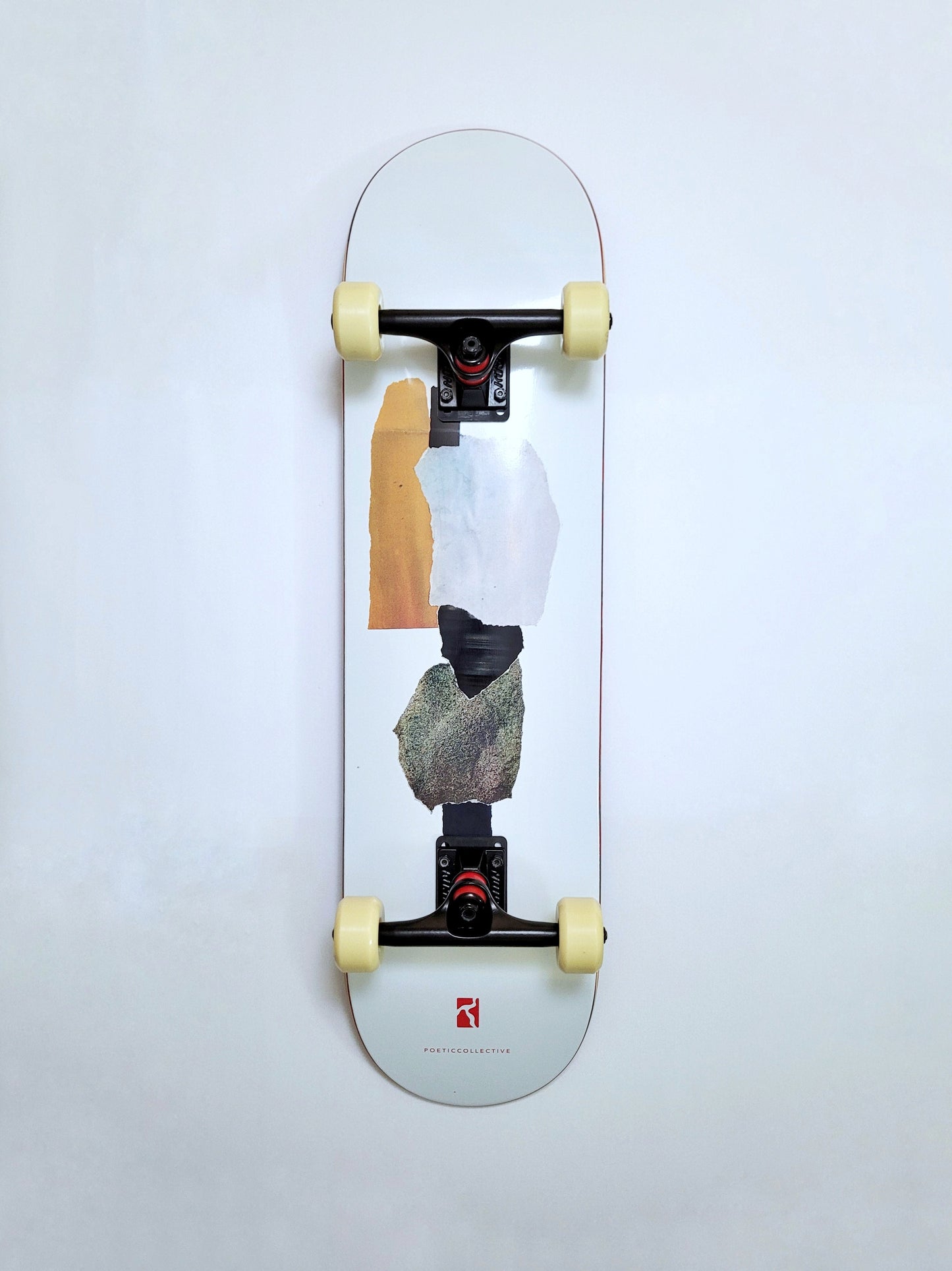 Poetic Min Yellow skateboard - SkatebruhSG